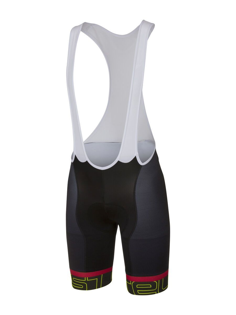 Castelli Volo Bibshort, black/anthracite/yellow fluo - Bild 1
