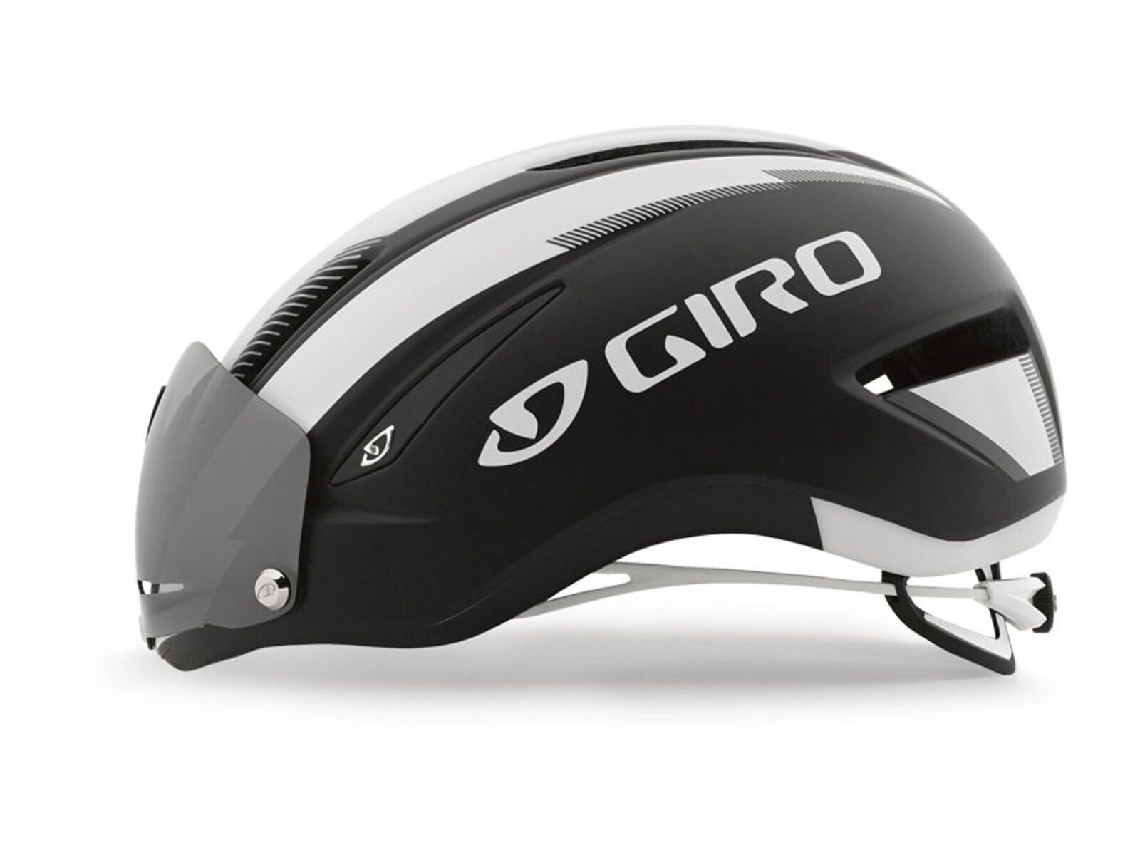 Giro Air Attack Shield, matt black/white - Bild 2