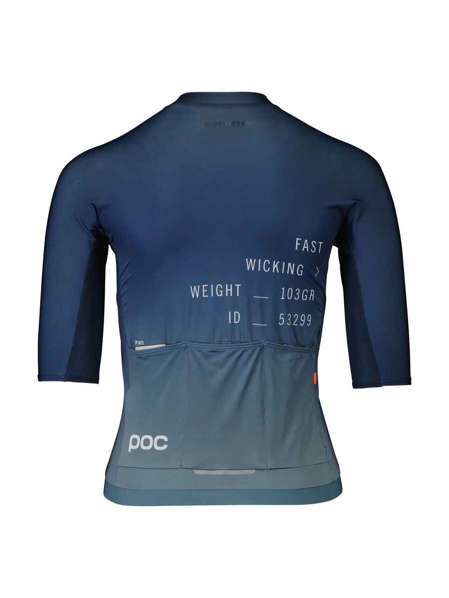 POC W's Pristine Print Jersey, gradient turmaline navy - Bild 2