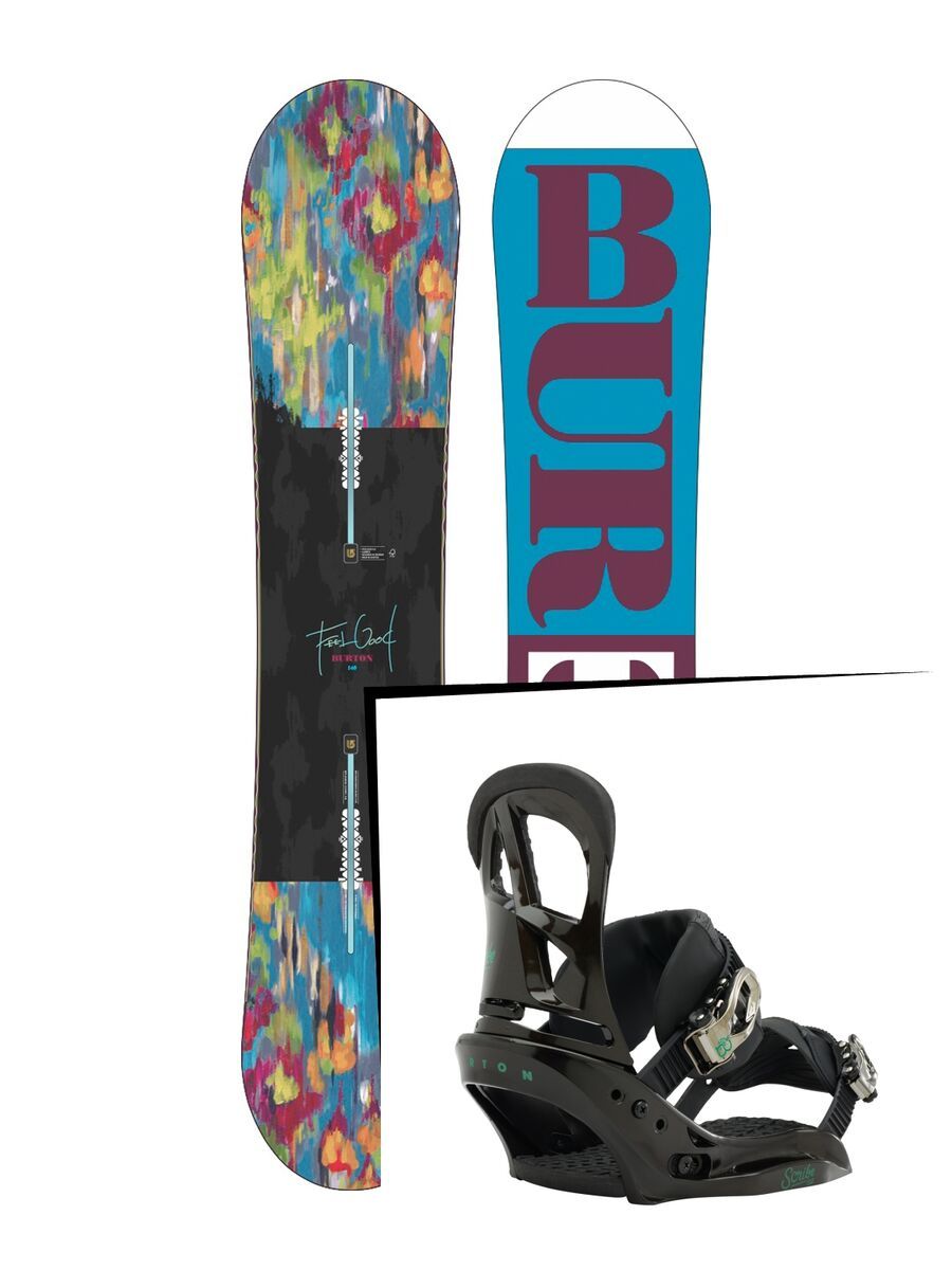 Burton Set: Feelgood 2016 + Burton Scribe EST - Bild 1