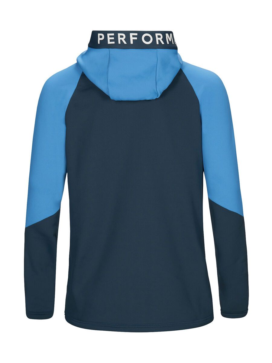 Peak Performance Rider Zip Hood, blue elevation - Bild 2