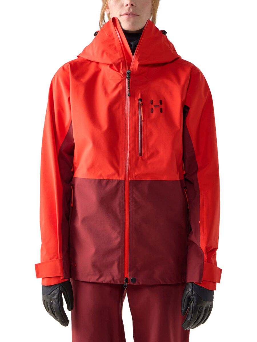 Haglöfs Alper Proof Jacket Women, tech red/carmine red - Bild 3