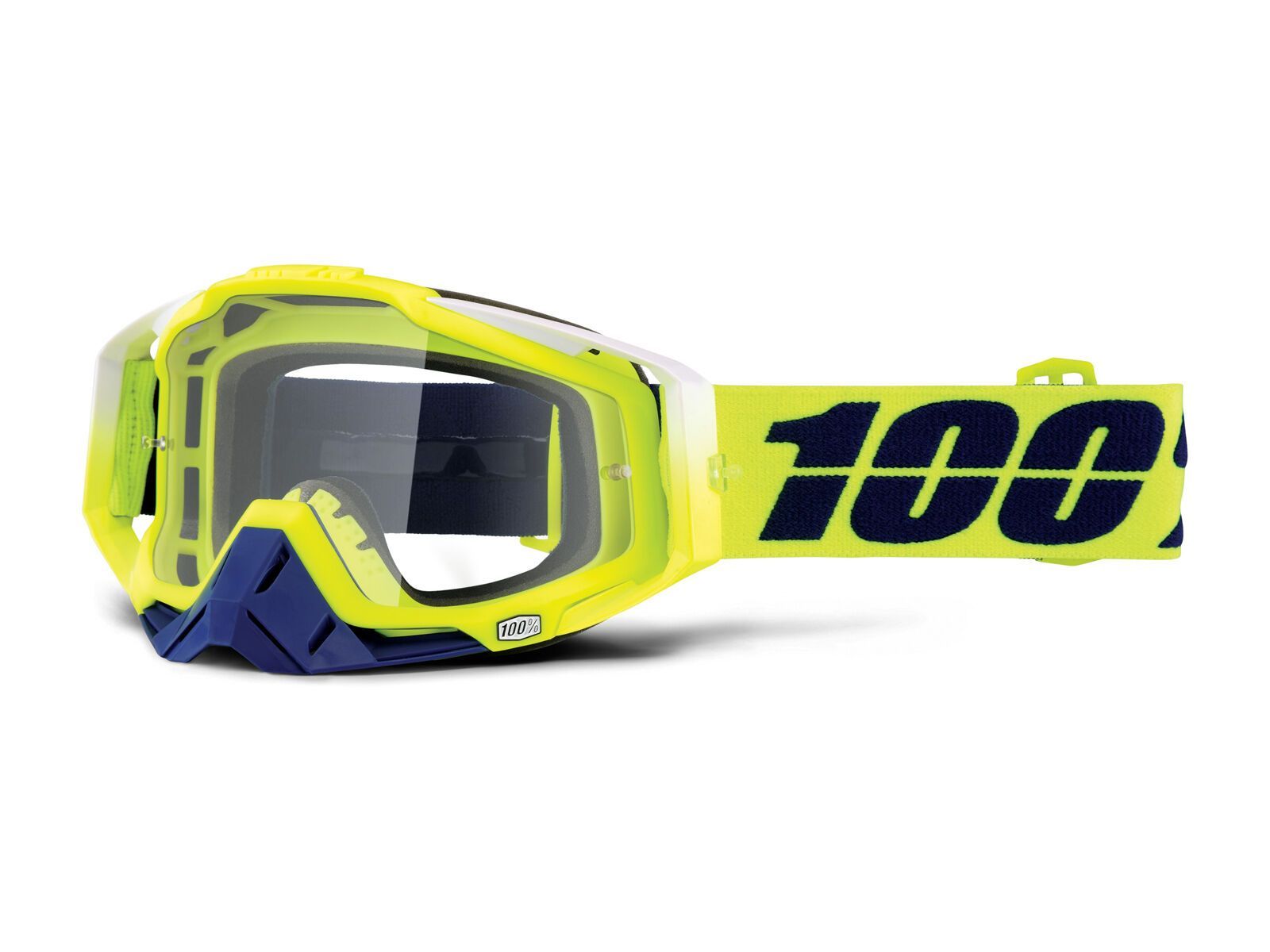 100% Racecraft Goggle, tanaka/ Lens: clear - Bild 2