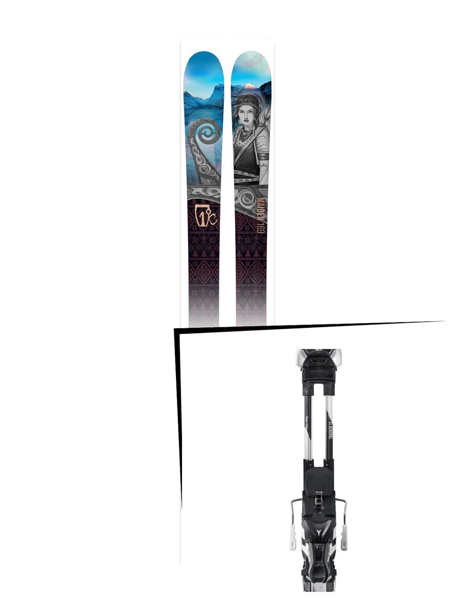 Set: Icelantic Maiden 2016 + Atomic Tracker 13 MNC (1681261S) - Bild 1