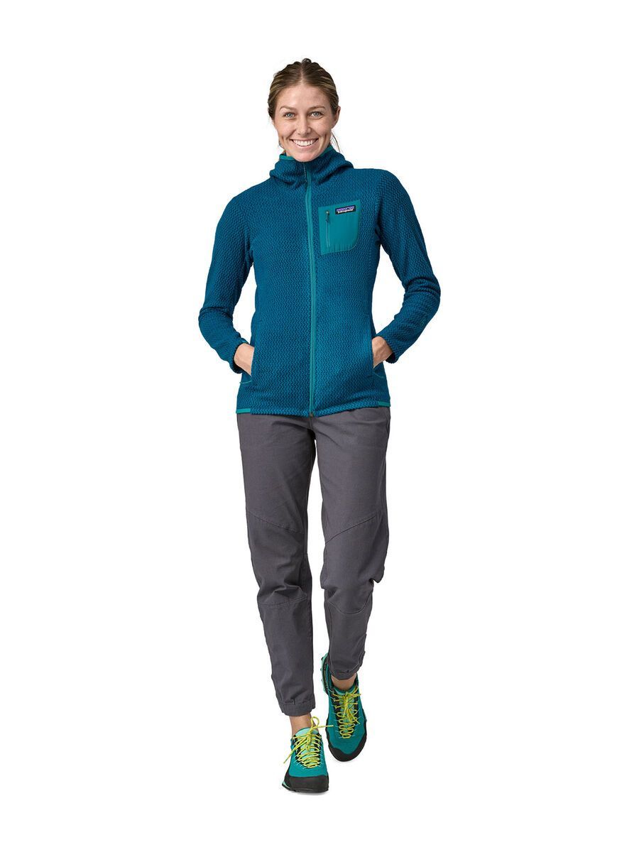 Patagonia Women's R1 Air Full-Zip Hoody, lagom blue - Bild 4