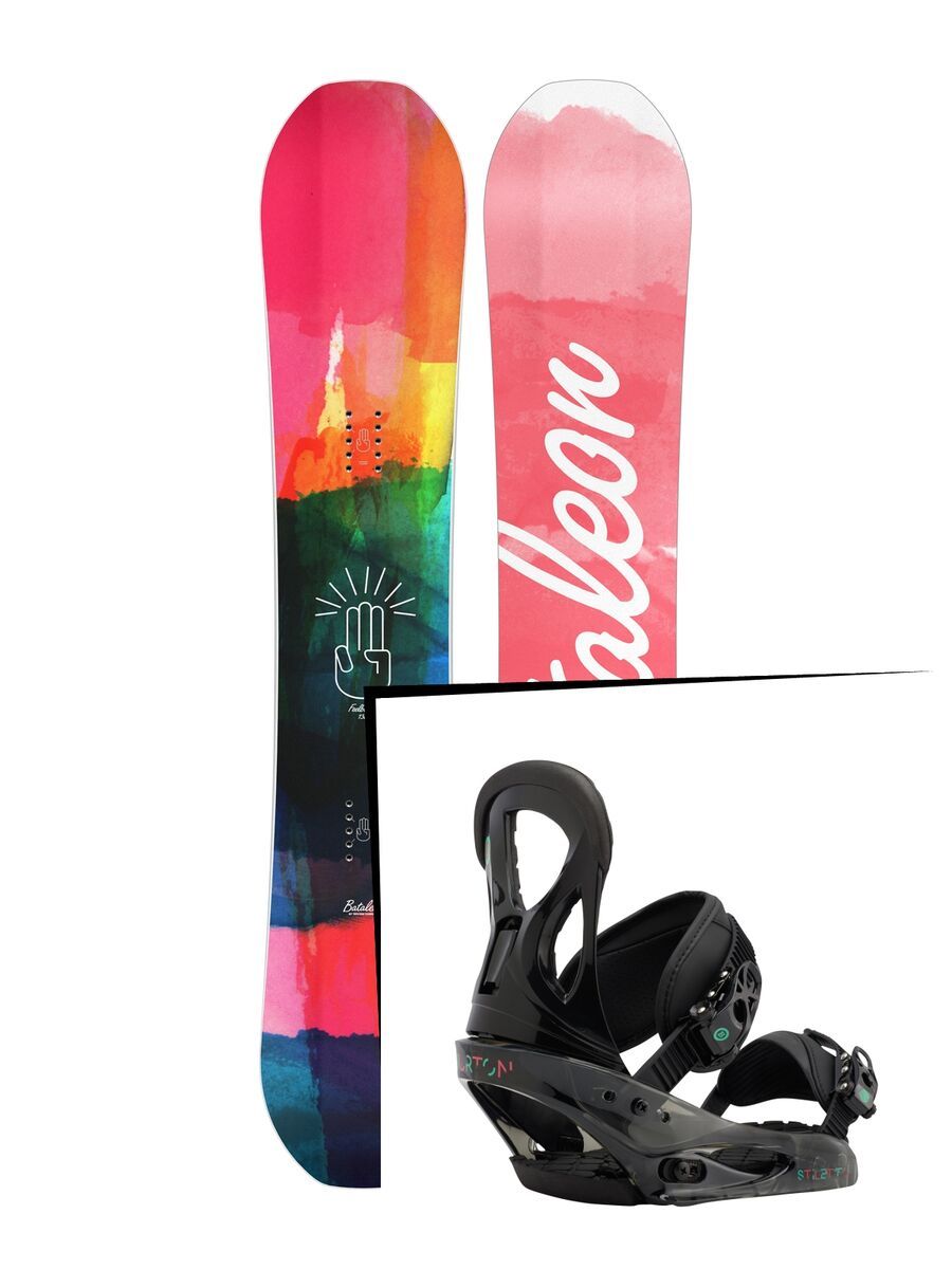 Set: Bataleon Feelbetter 2017 + Burton Stiletto (1712930S) - Bild 1