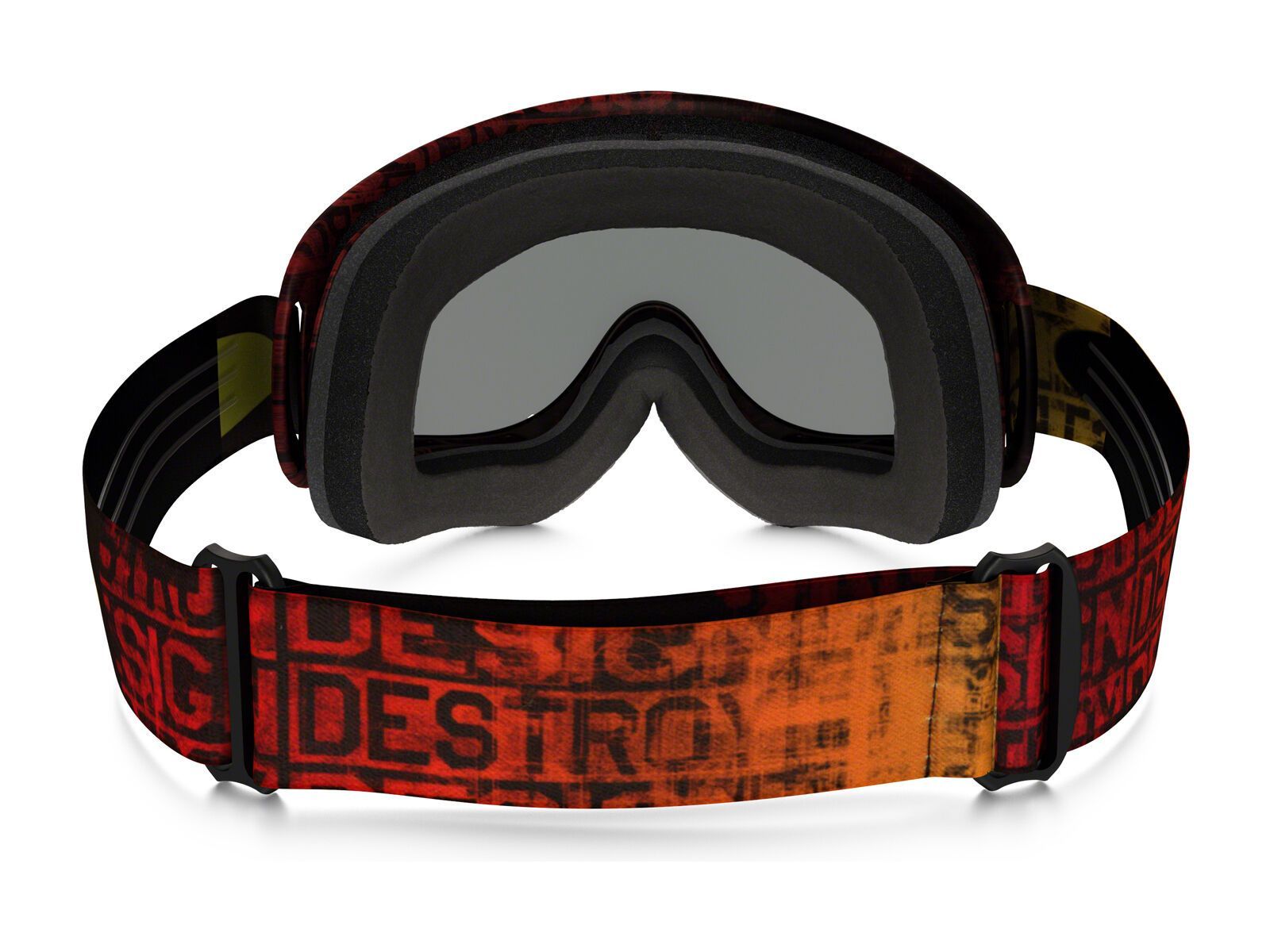 Oakley O Frame MX, distress tagline red/yellow/Lens: dark grey - Bild 3