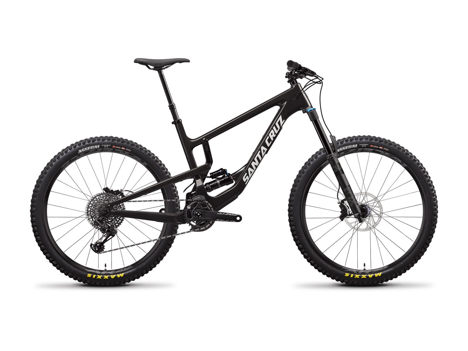 Santa Cruz Nomad C S, gloss carbon and white - Bild 1
