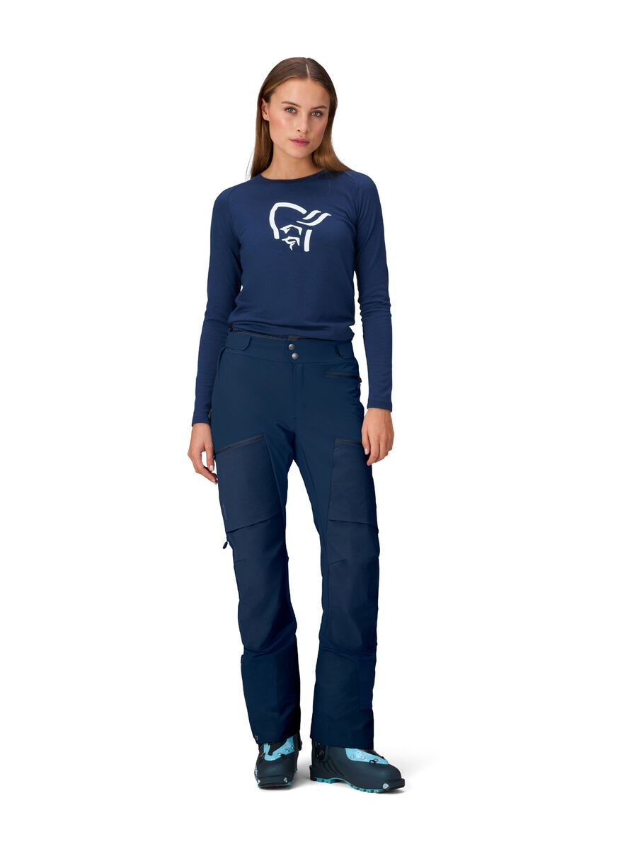 Norrona lyngen flex1 light Pants W's, indigo night - Bild 3
