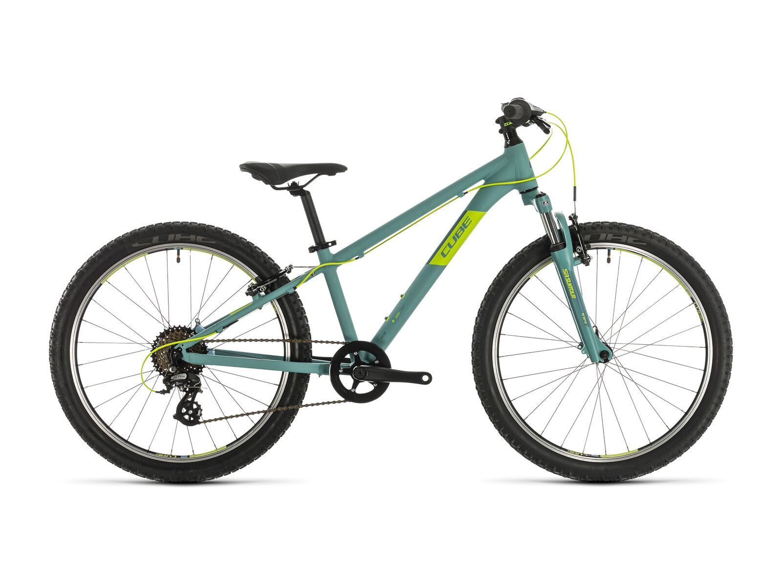 Cube Acid 240, green´n´lime - Bild 1