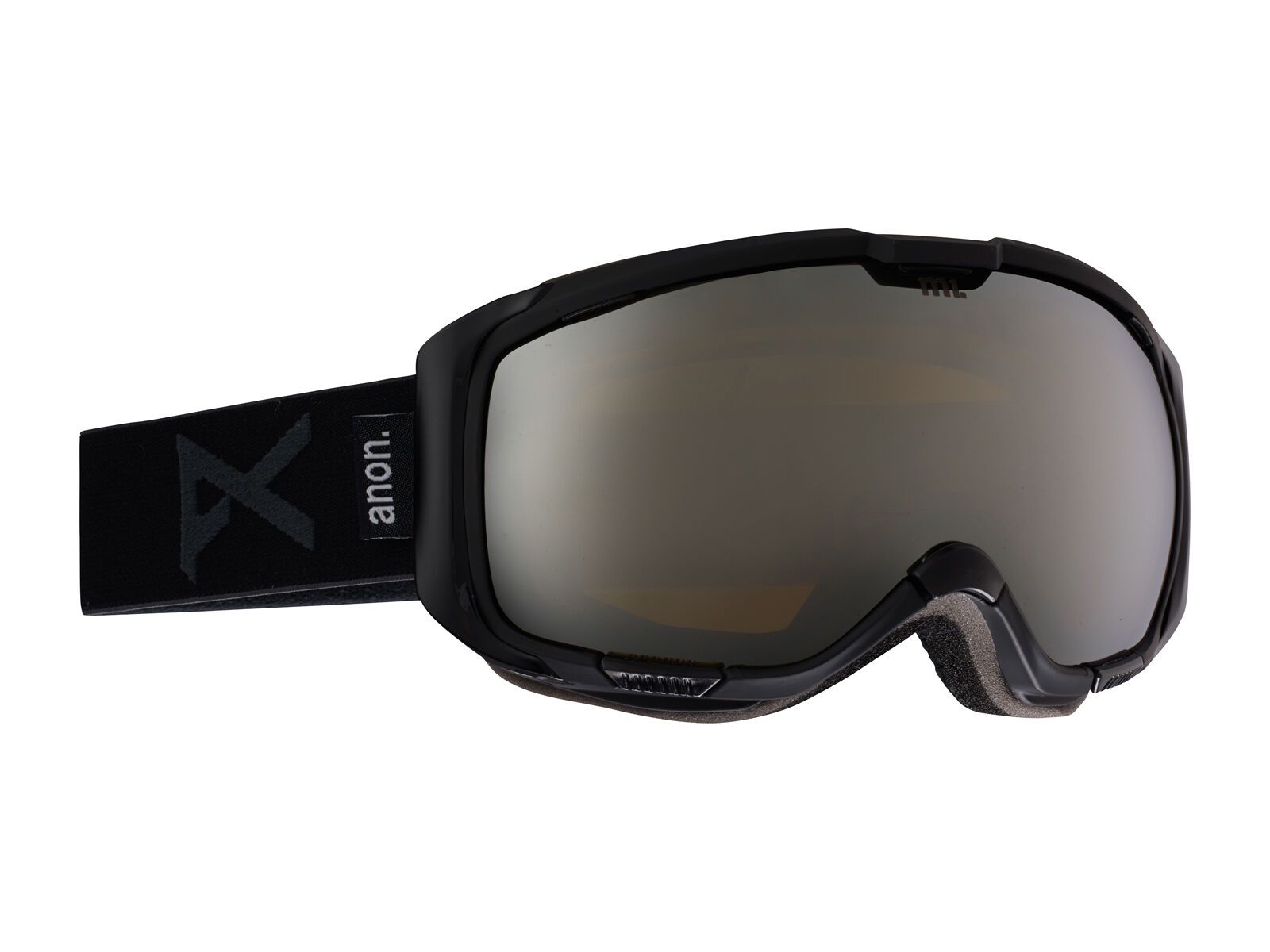 Anon M1 + Spare Lens, black/silver solex - Bild 1