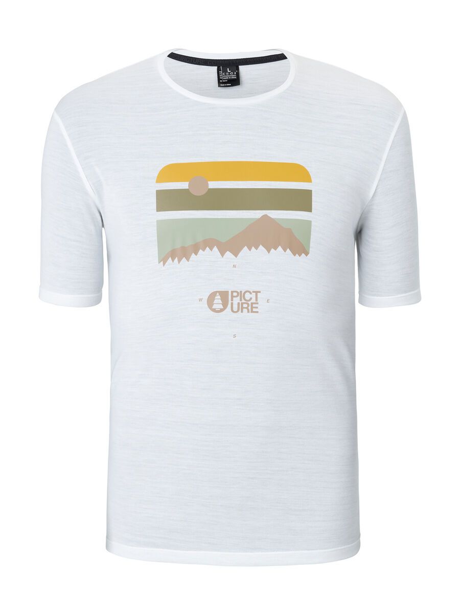 Picture Timont SS Urban Tech Tee, white - Bild 1