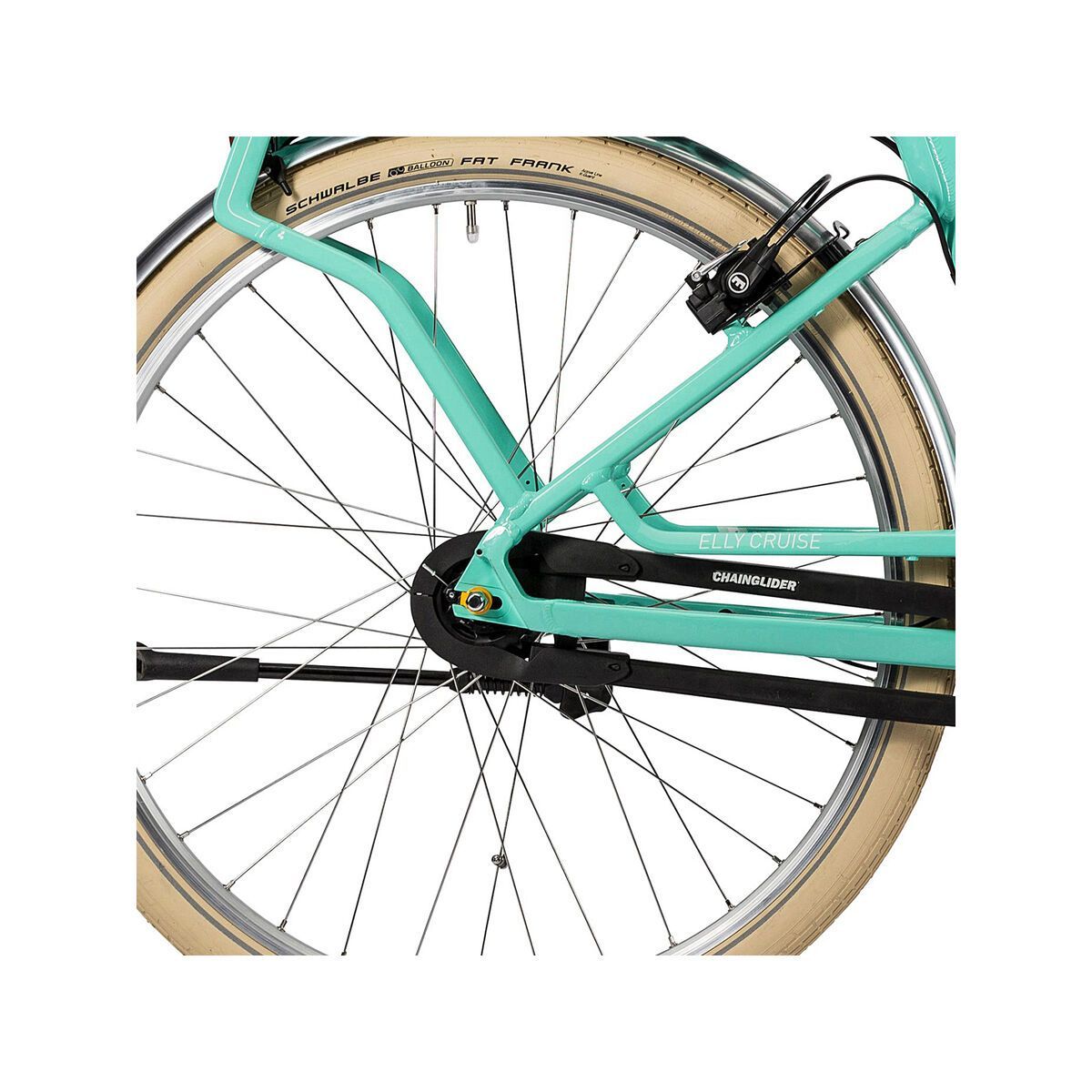 Cube Elly Cruise Hybrid 500 Easy Entry, mint´n´white - Bild 4