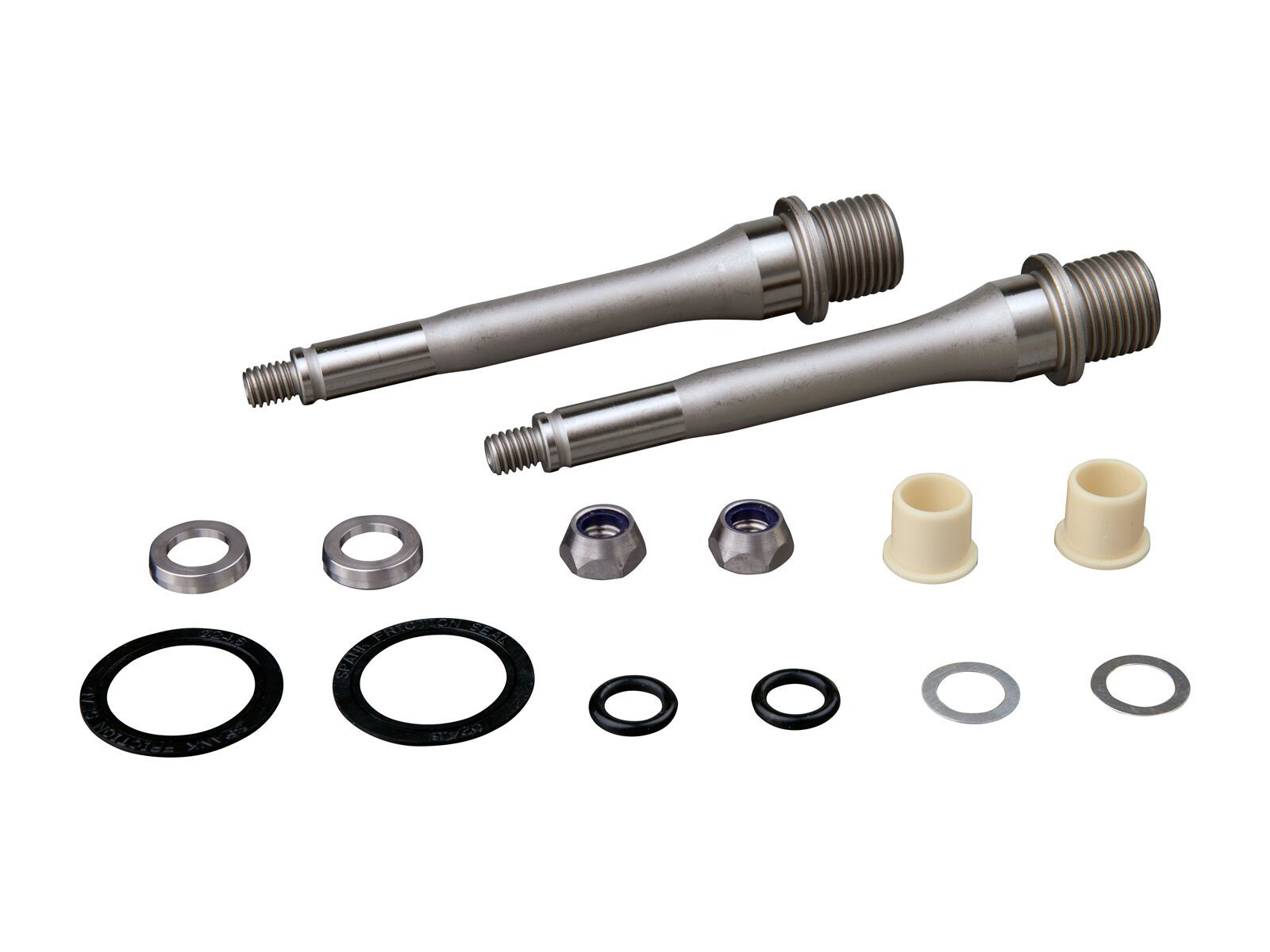 Spank Spike/Oozy Pedal Axle Rebuild Kit (2011-2014), black - Bild 1