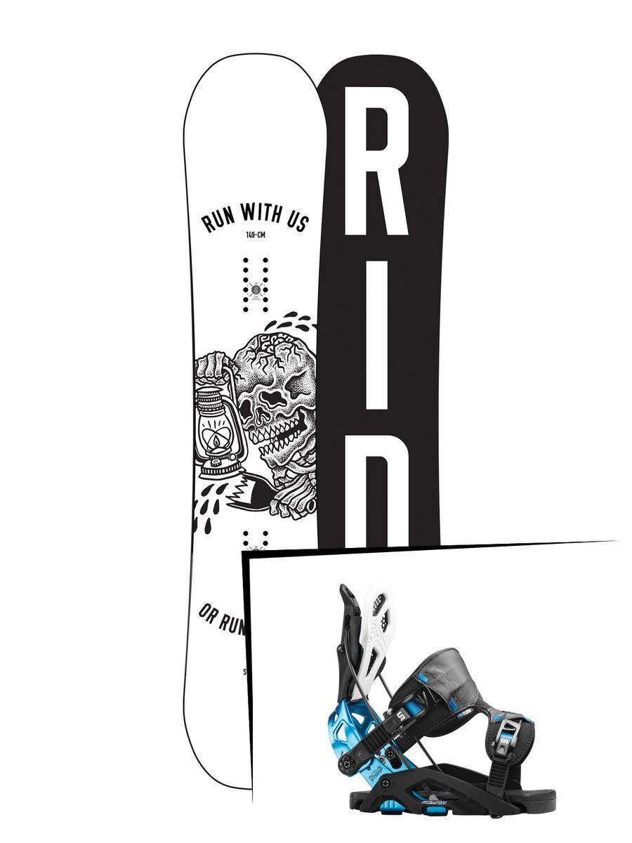 Set: Ride Burnout 2017 + Flow Fuse-GT (1513133S) - Bild 1