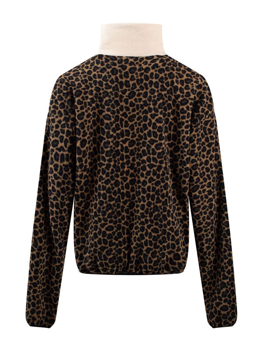 Eivy Ball Fleece, offwhite & leopard - Bild 2