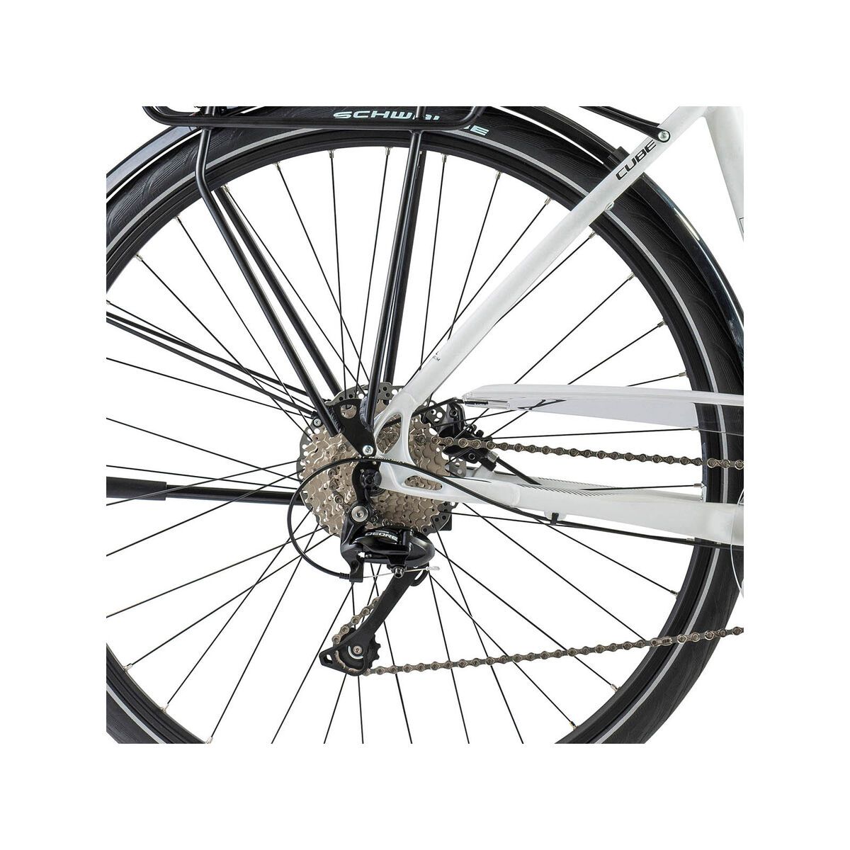 Cube Touring Pro Lady, white/anthrazit - Bild 4