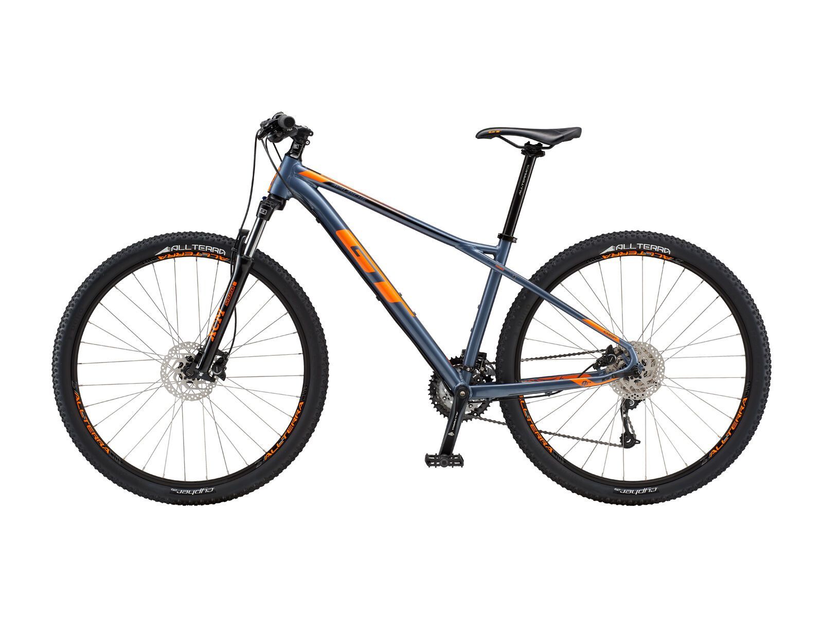 GT Avalanche Comp 27.5, gloss blue silver w/ orange & black - Bild 2