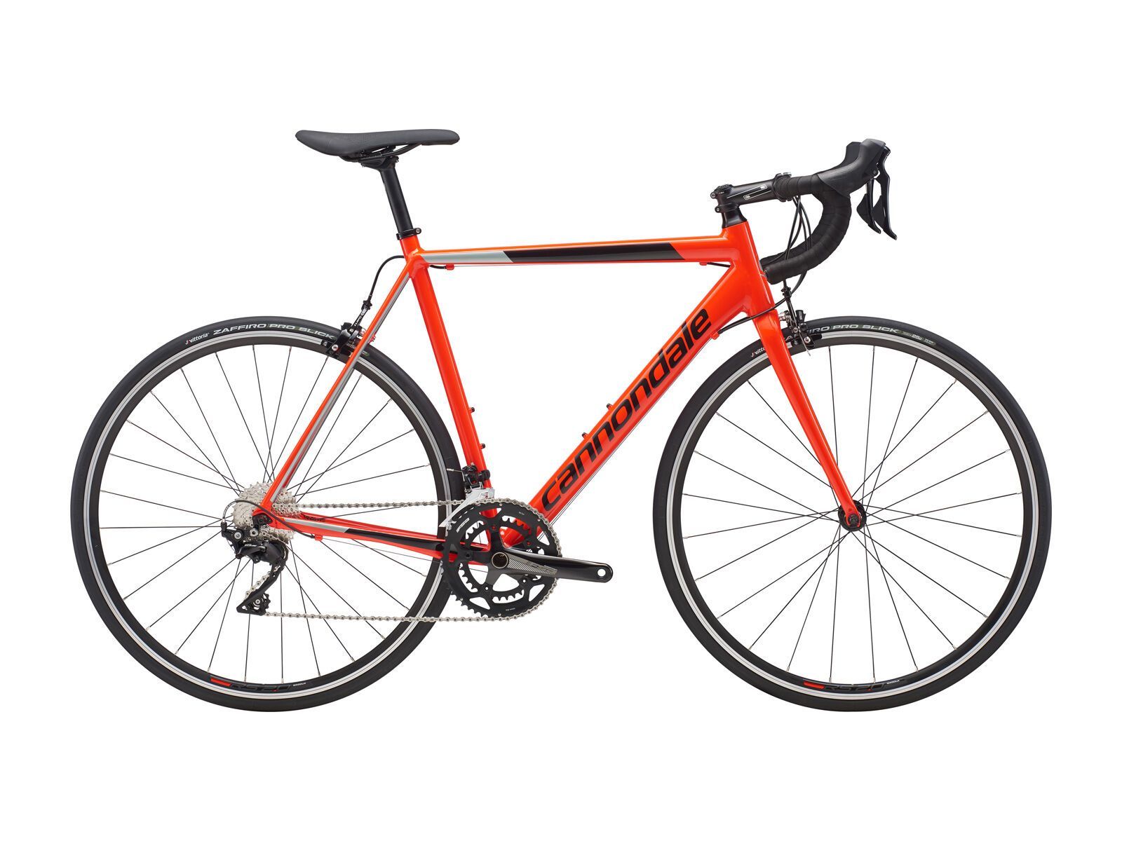 Cannondale CAAD Optimo 105, acid red w/ jet black and sage gray - gloss - Bild 1