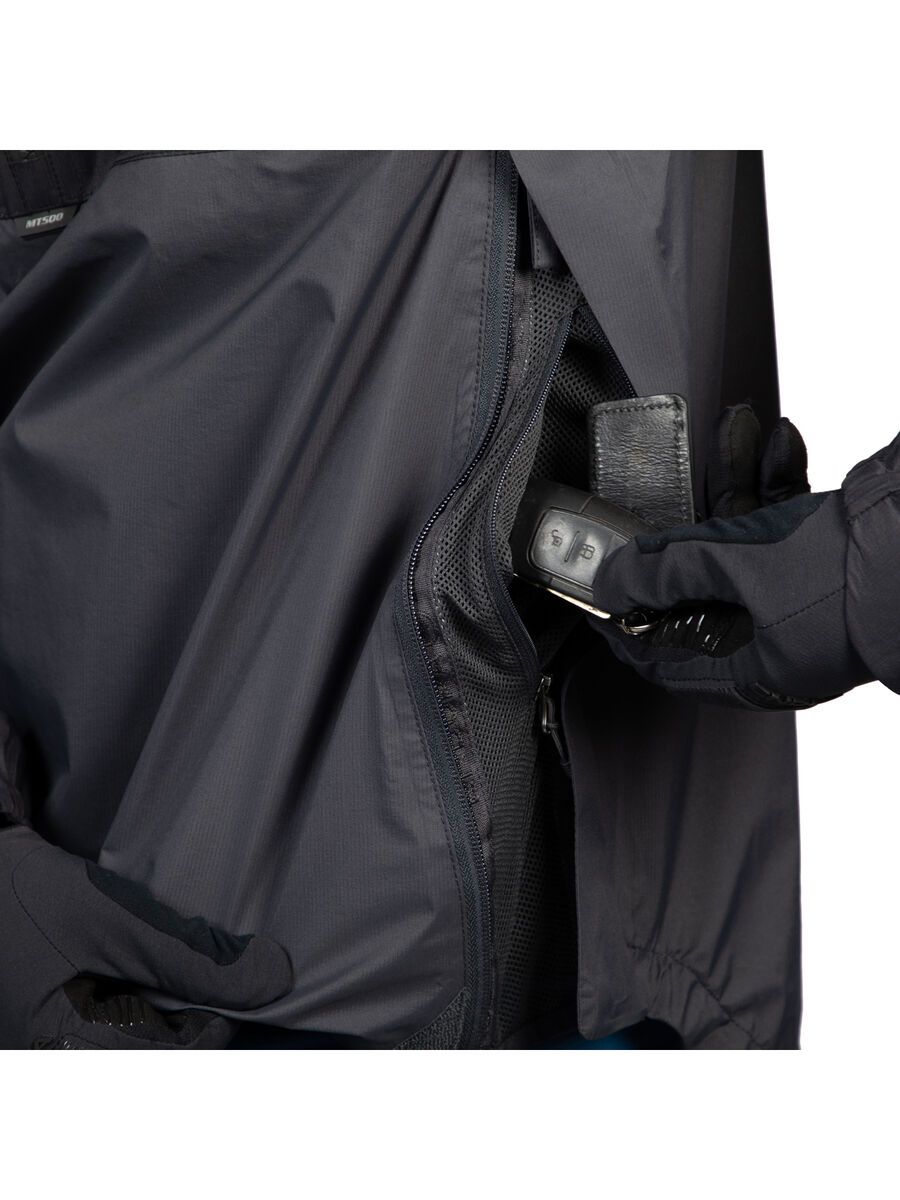 Endura MT500 Lite Wasserdichte Pulloverjacke, schwarz - Bild 7
