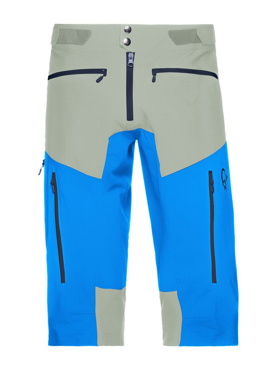 Norrona fjørå flex1 Shorts (M), castor grey/hot sapphire - Bild 1