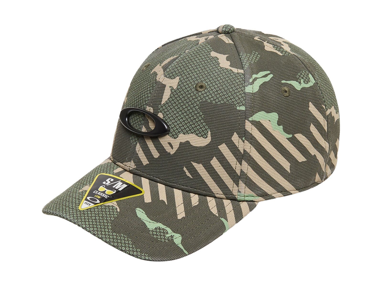 Oakley Tincan Cap, green stripe/grip camo - Bild 1