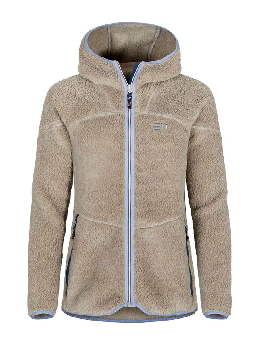 Elevenate Women's Glacier Pile Hood, vintage khaki - Bild 1
