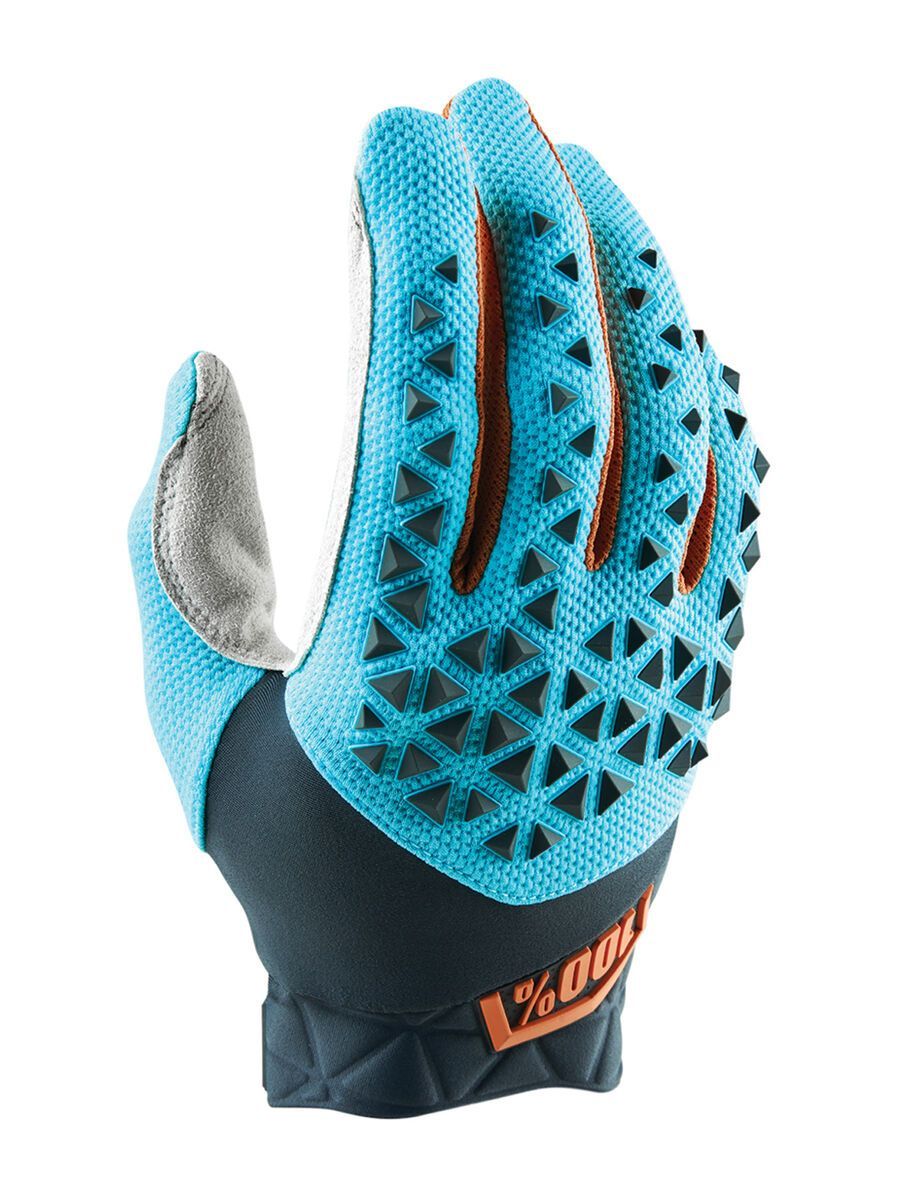 100% Airmatic Glove, steel grey/ice blue/bronze - Bild 1