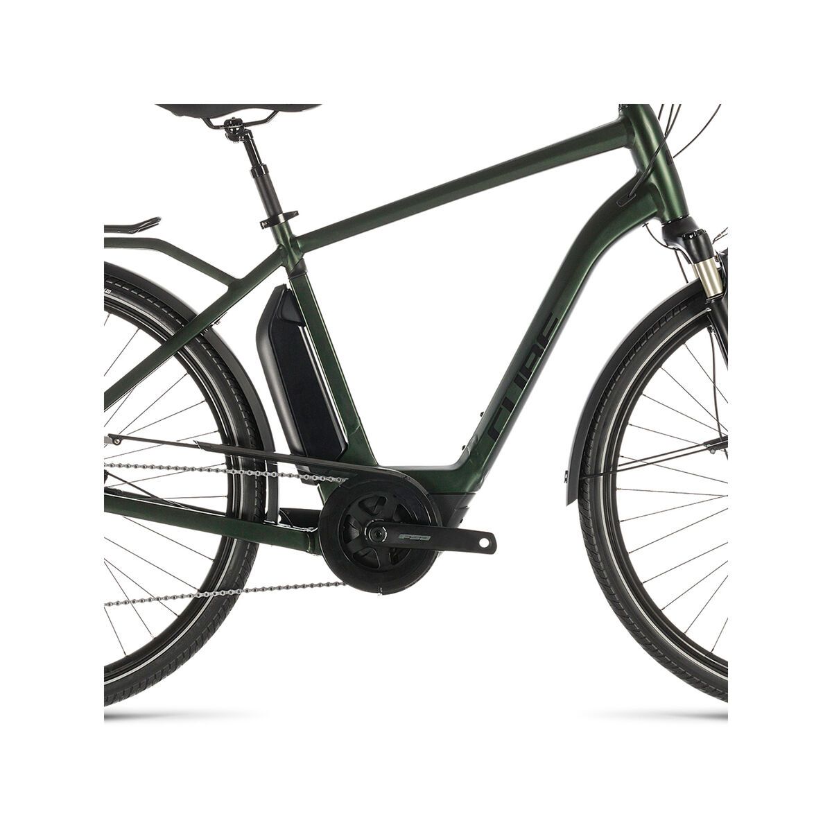 Cube Town Sport Hybrid EXC 500, green´n´black - Bild 3