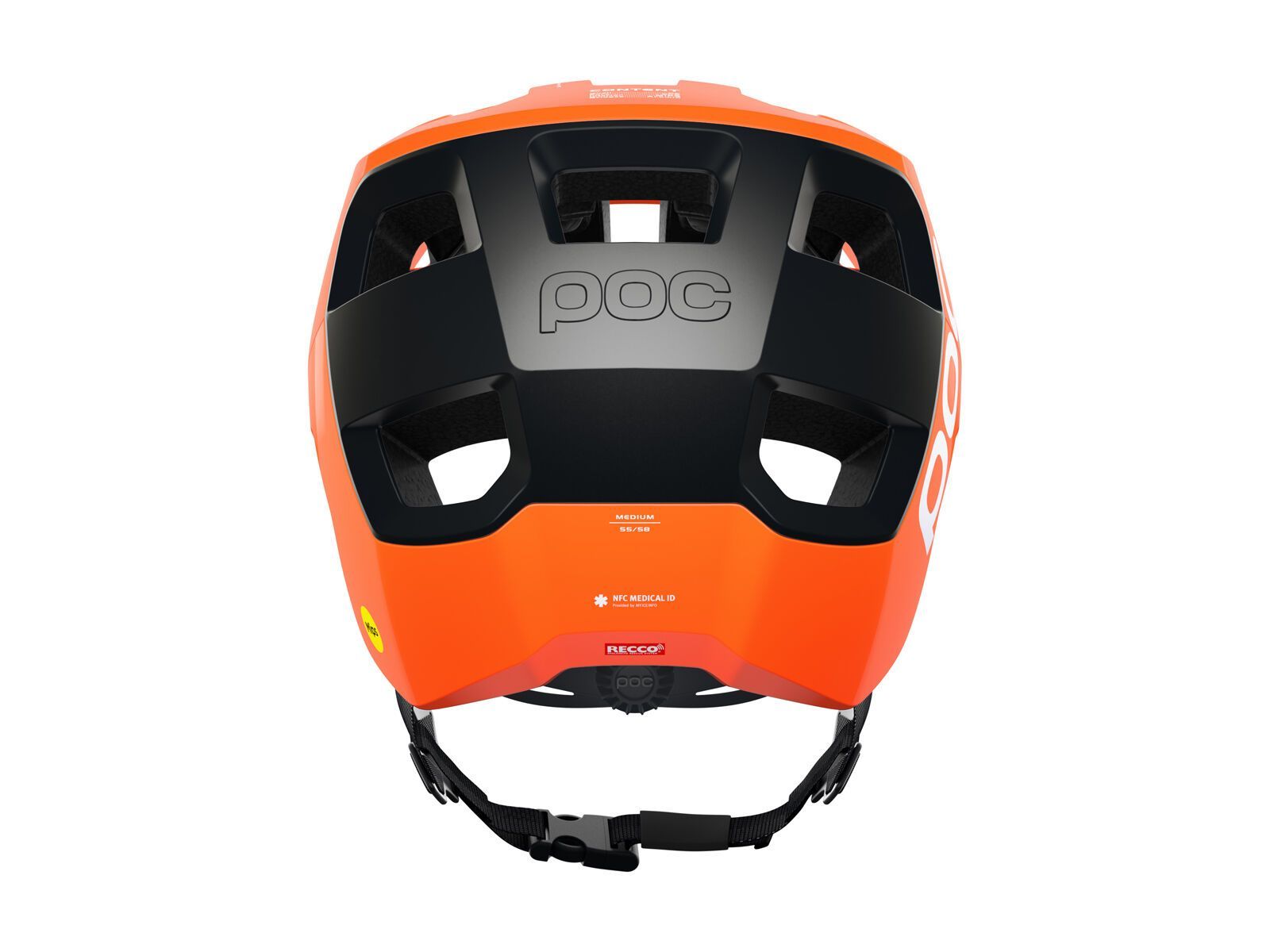 POC Kortal Race MIPS AVIP, fluo orange/uranium black - Bild 3