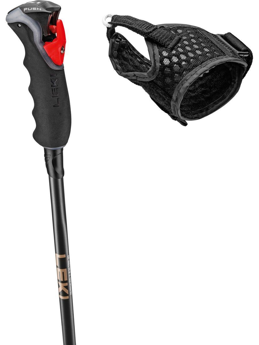 Leki Artena Airfoil 3D, black-dark anthracite-roségold - Bild 4