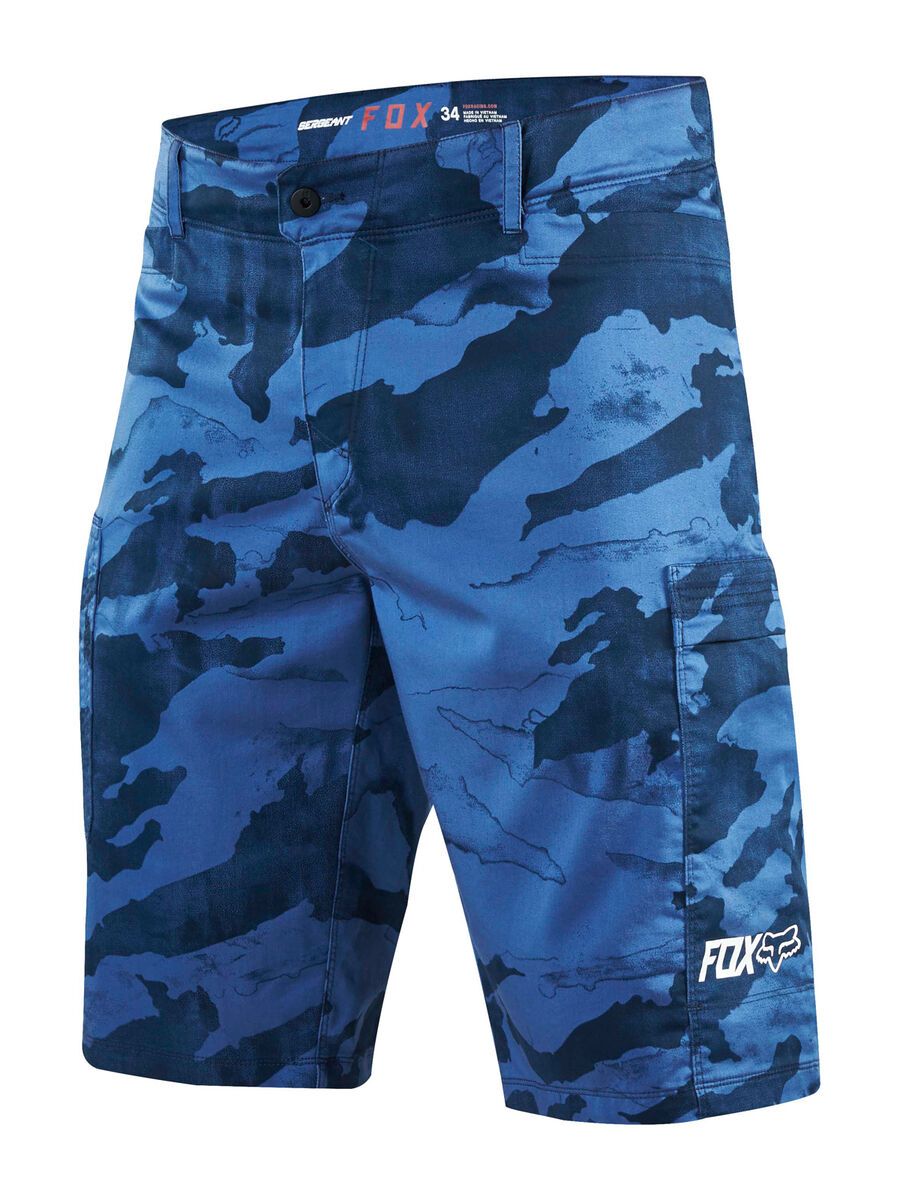 Fox Sergeant Camo Short with Liner, blue camo - Bild 1