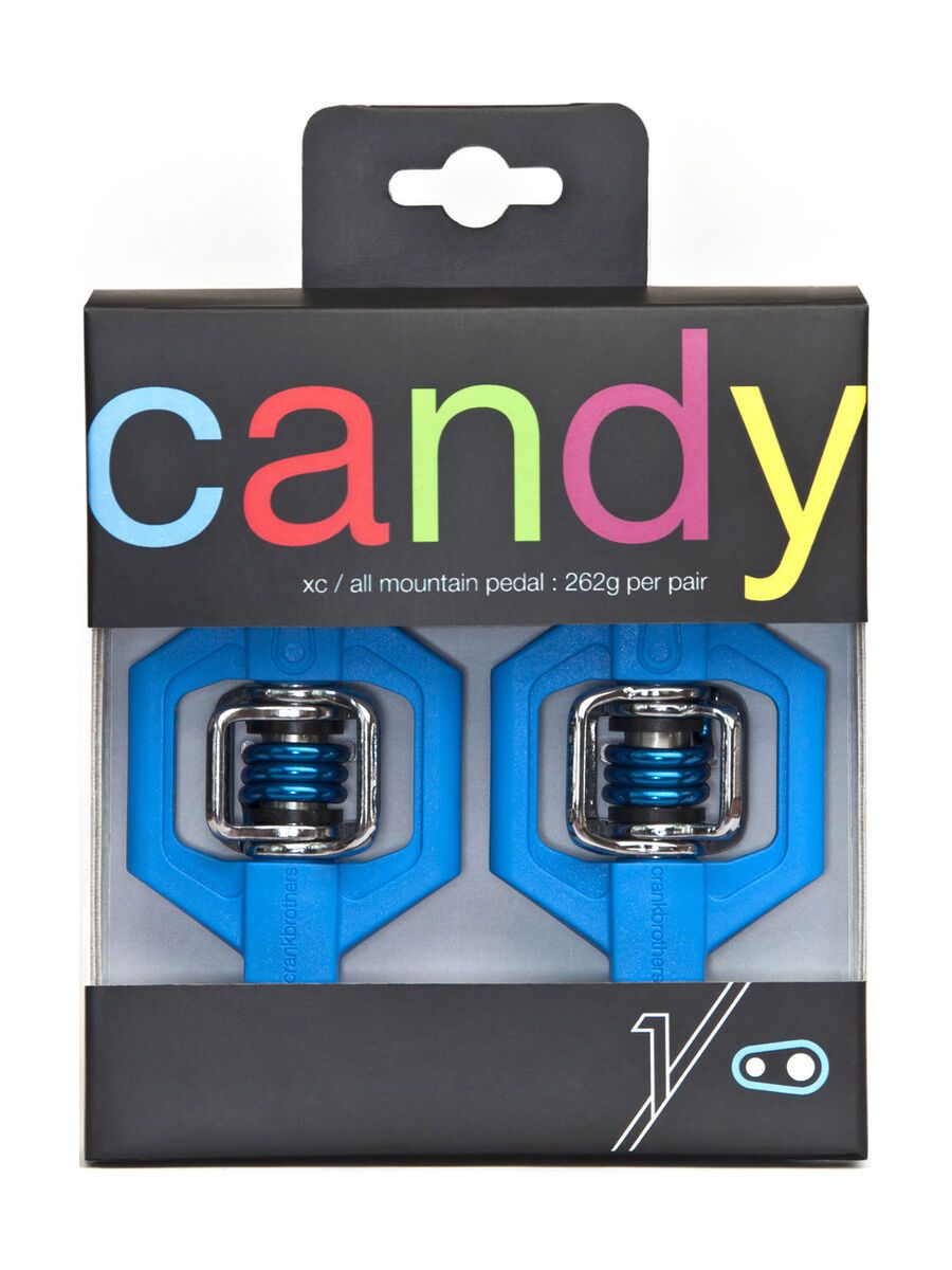 Crankbrothers Candy 1 Hangtag Version, rot - Bild 1
