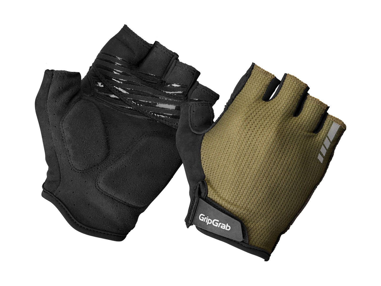 GripGrab EXPLR Padded Short Finger Summer Gloves, olive green - Bild 1