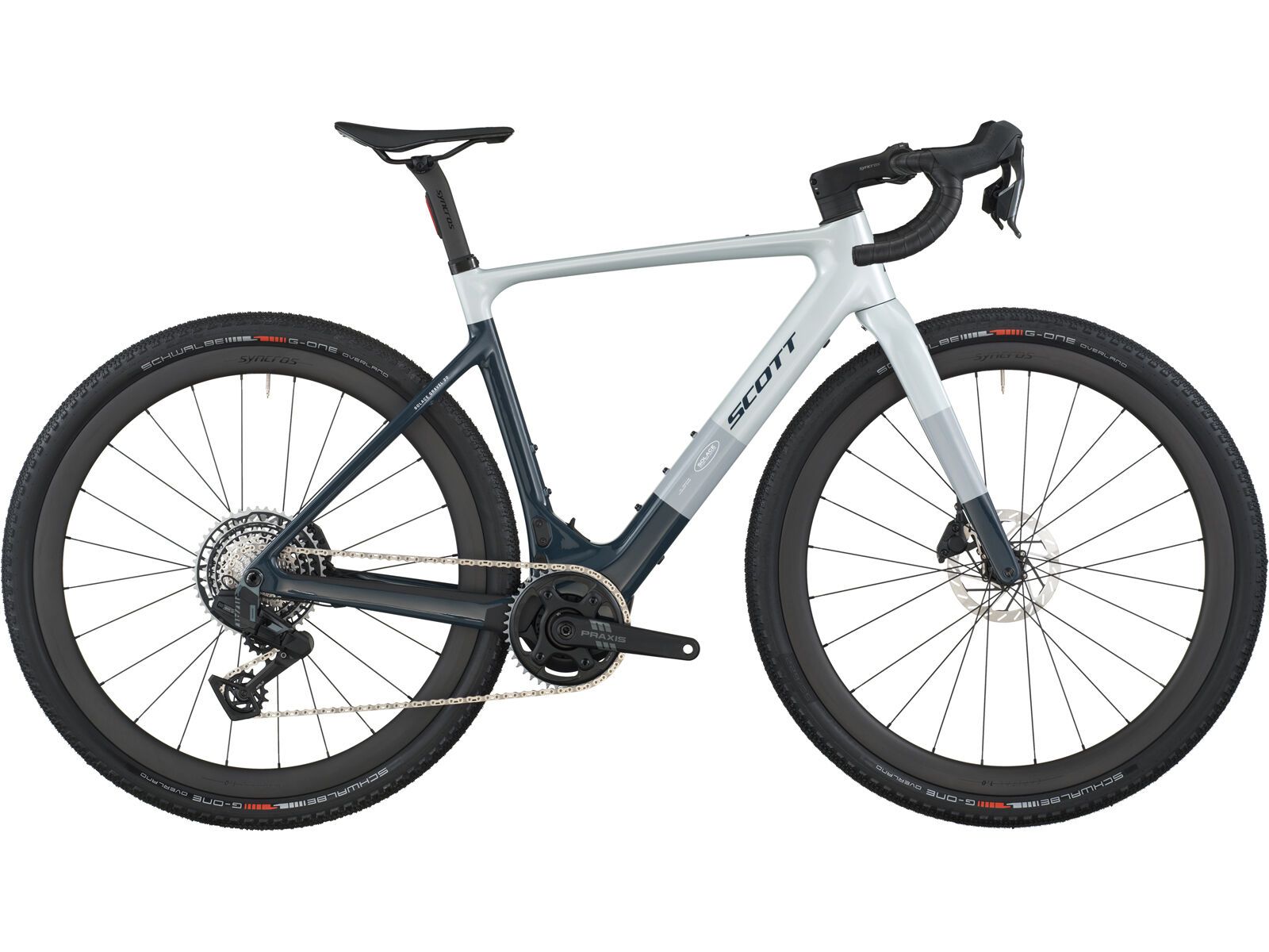 Scott Solace Gravel 20, squid blue/beluga grey - Bild 1