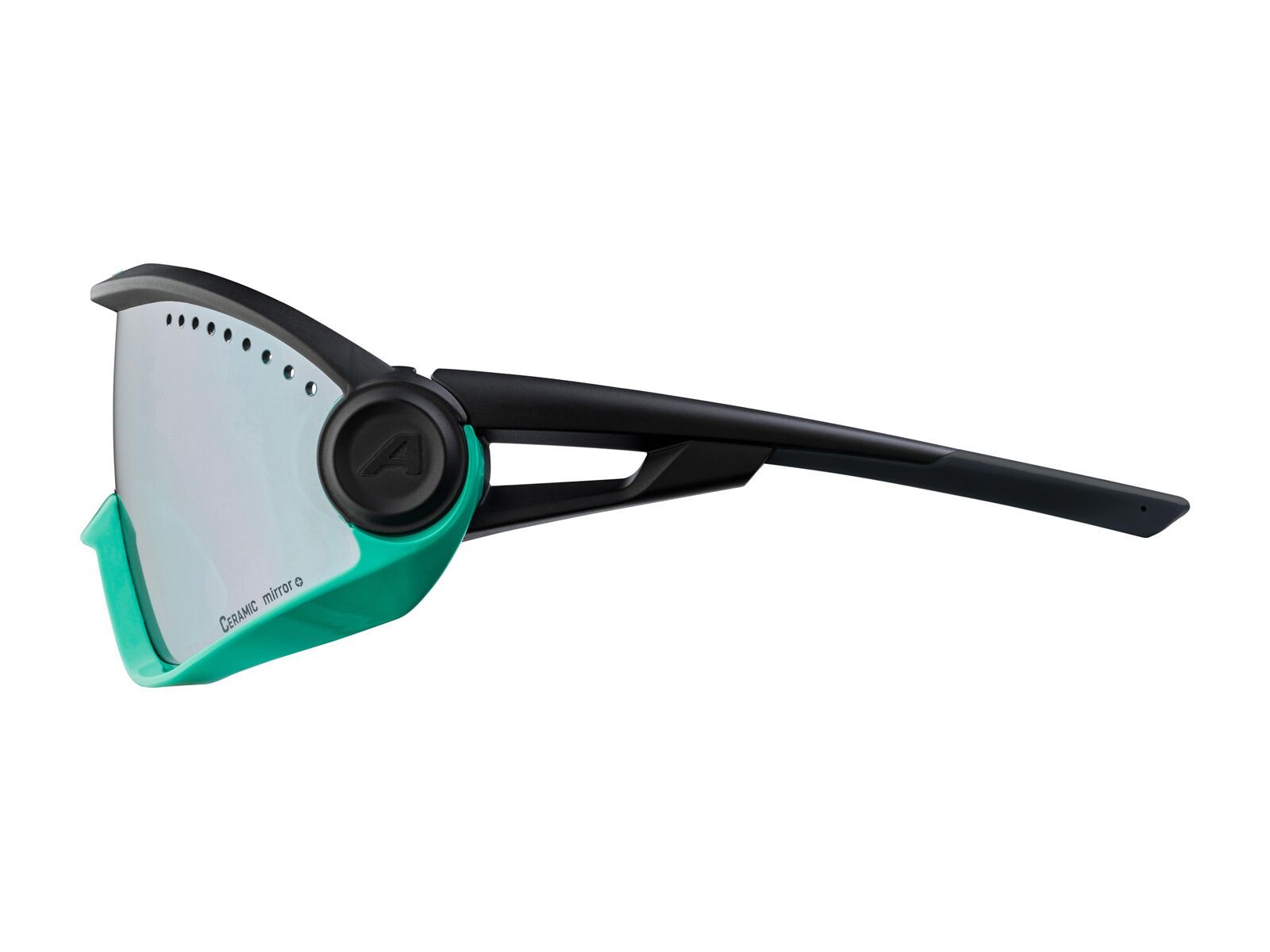 Alpina 5W1NG Mirror Black, turquoise-black - Bild 2