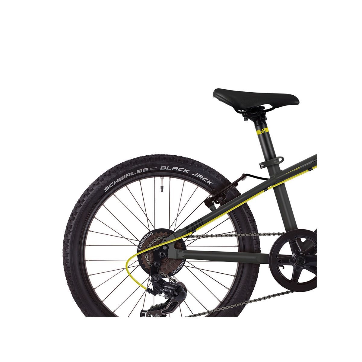 Ghost Kato Kid 2 AL 20, gray/night black/neon yellow - Bild 5