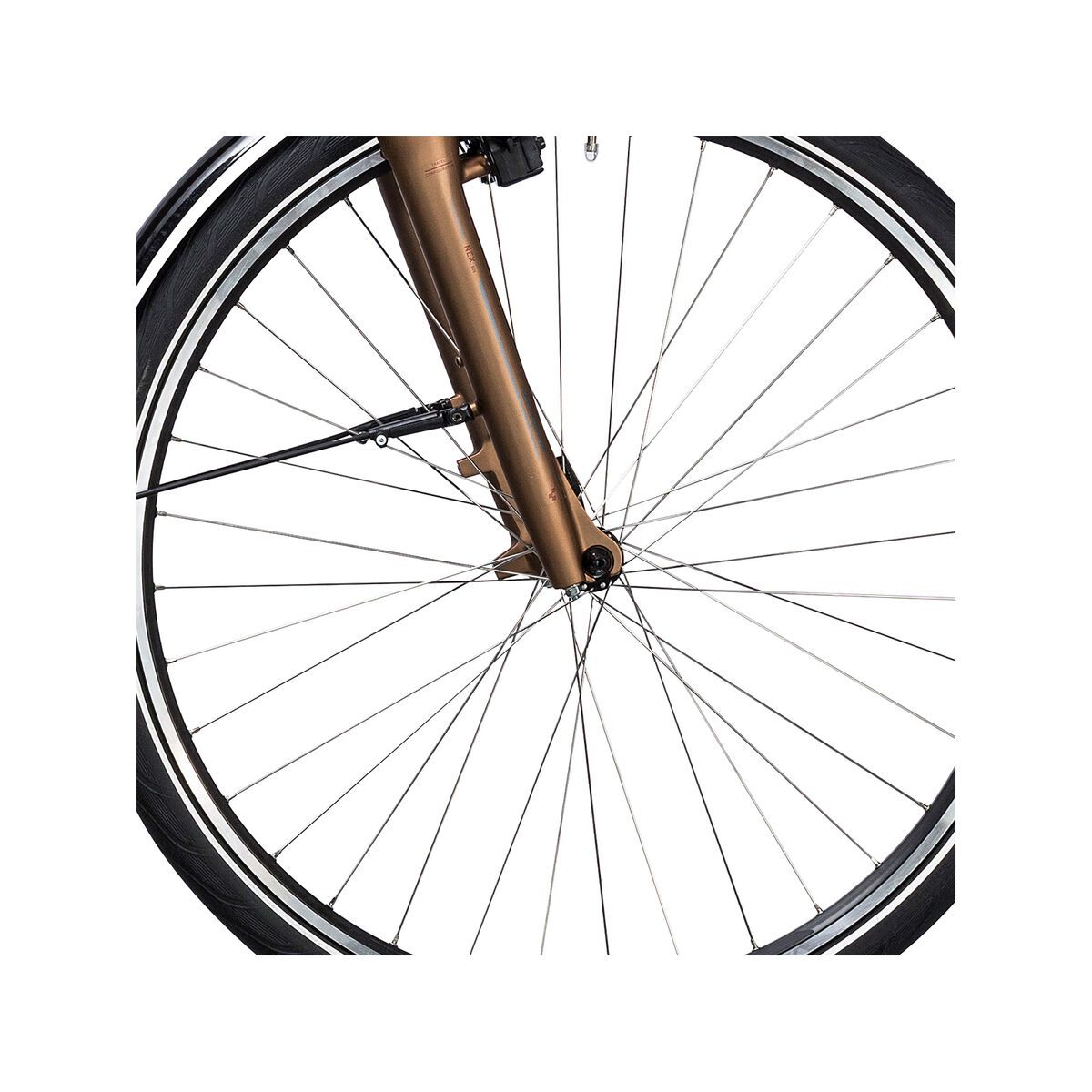 Cube Travel Hybrid 400 Easy Entry, havanna brown´n´orange - Bild 2