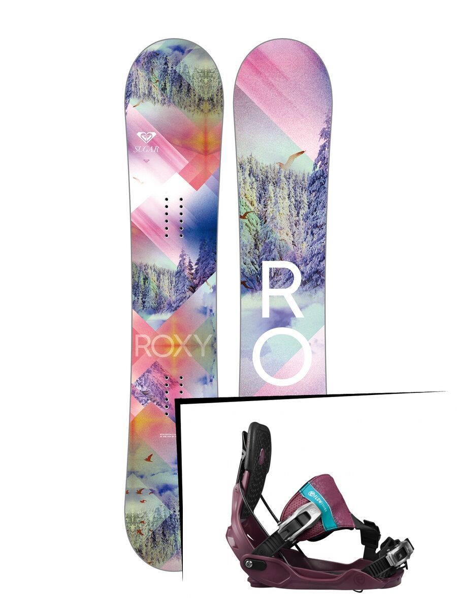 Set: Roxy Sugar 2017 + Flow Minx Hybrid (1718429S) - Bild 1