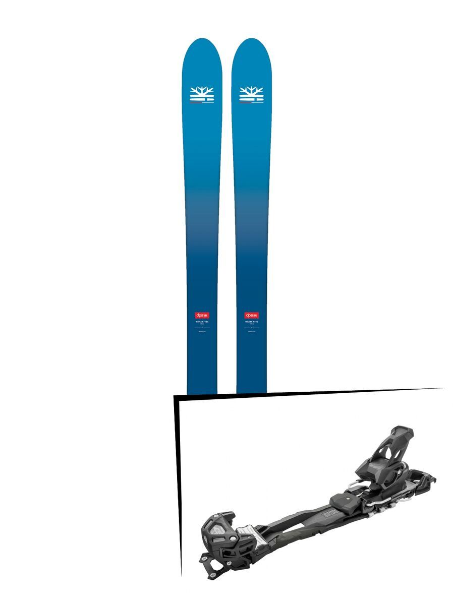 Set: DPS Skis Wailer F106 Foundation 2018 + Tyrolia Adrenalin 13 AT solid black - Bild 1