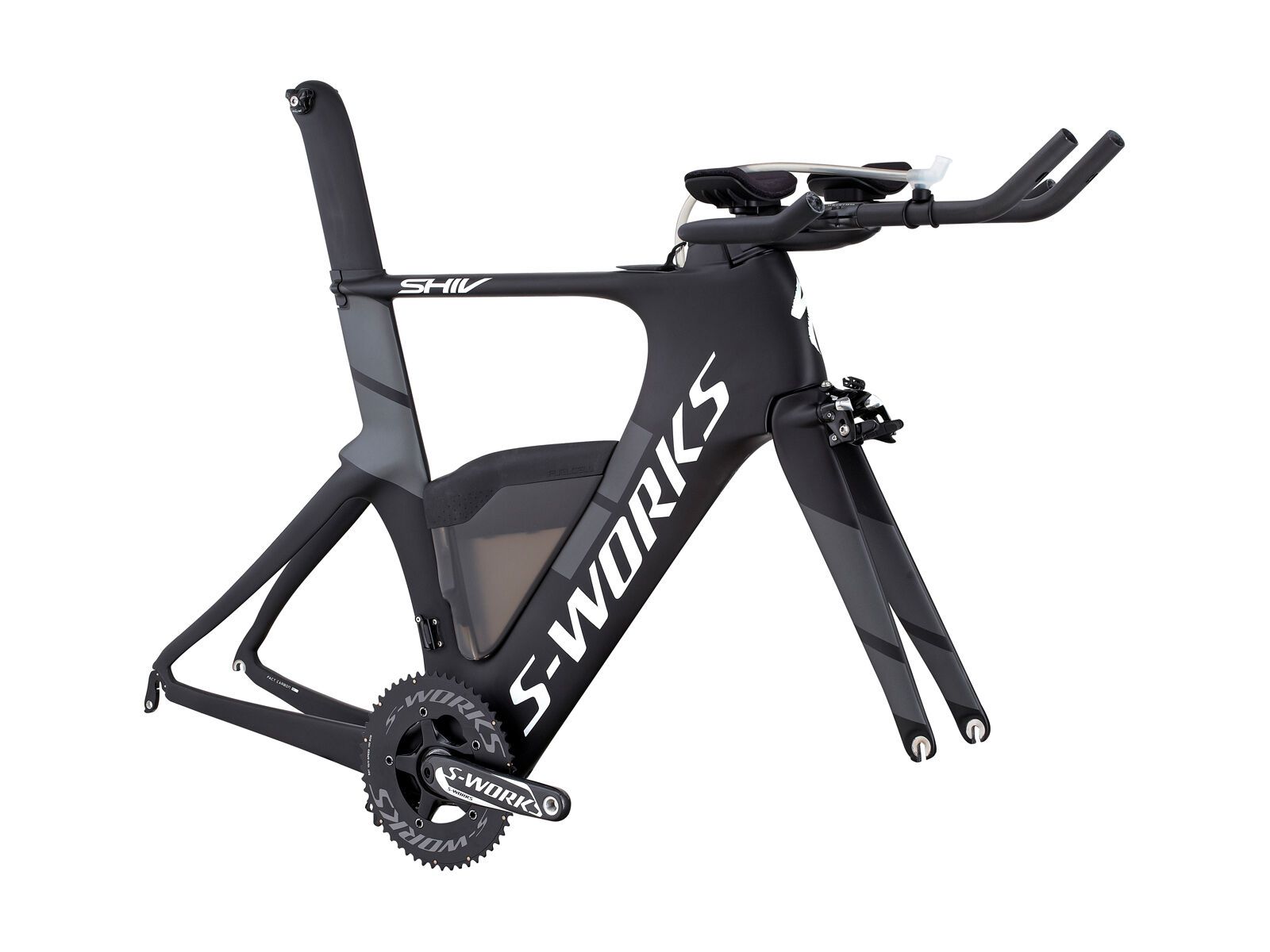 Specialized S-Works Shiv Module, satin-gloss carbon/white/charcoal - Bild 1