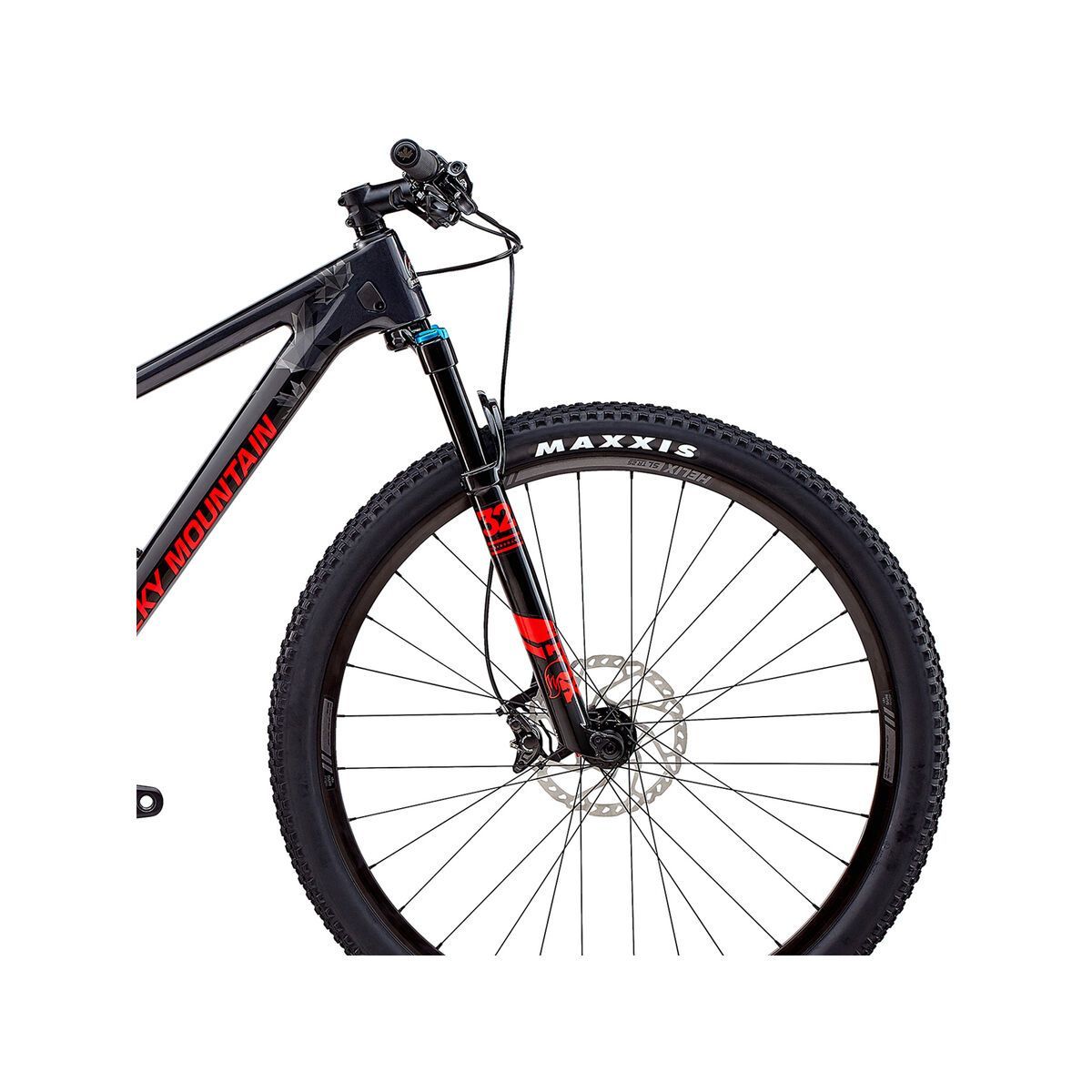 Rocky Mountain Vertex Carbon 70, smoke/black/flaming lips - Bild 6