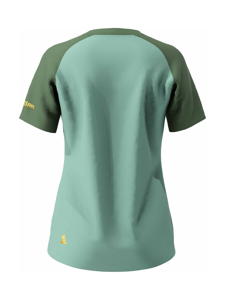 Zimtstern Sunsetz Tee Women's, granite green/bronze green - Bild 4