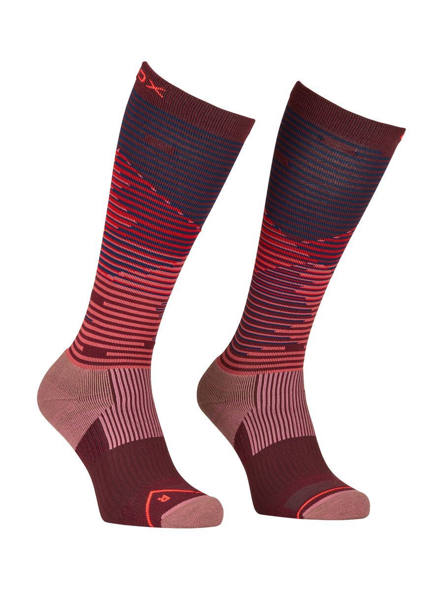 Ortovox All Mountain Long Socks W, winetasting - Bild 1