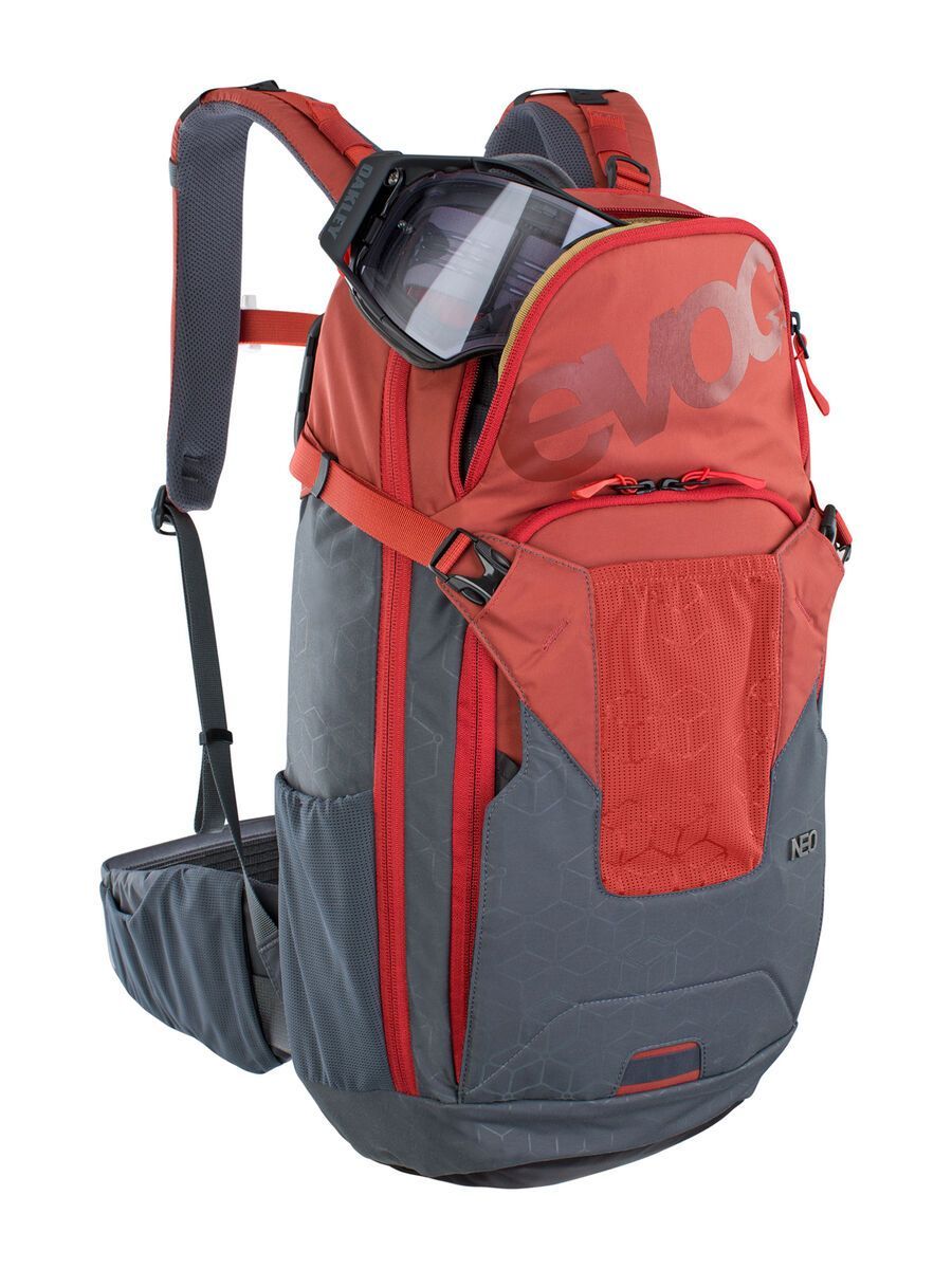 Evoc Neo 16l - L/XL, chili red/carbon grey - Bild 2