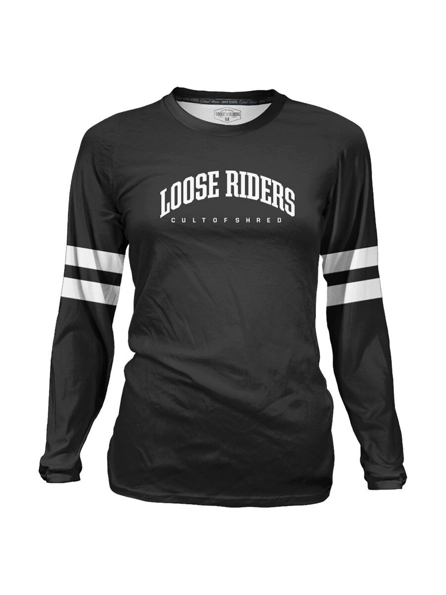 Loose Riders Heritage Longsleeve Jersey, black - Bild 1