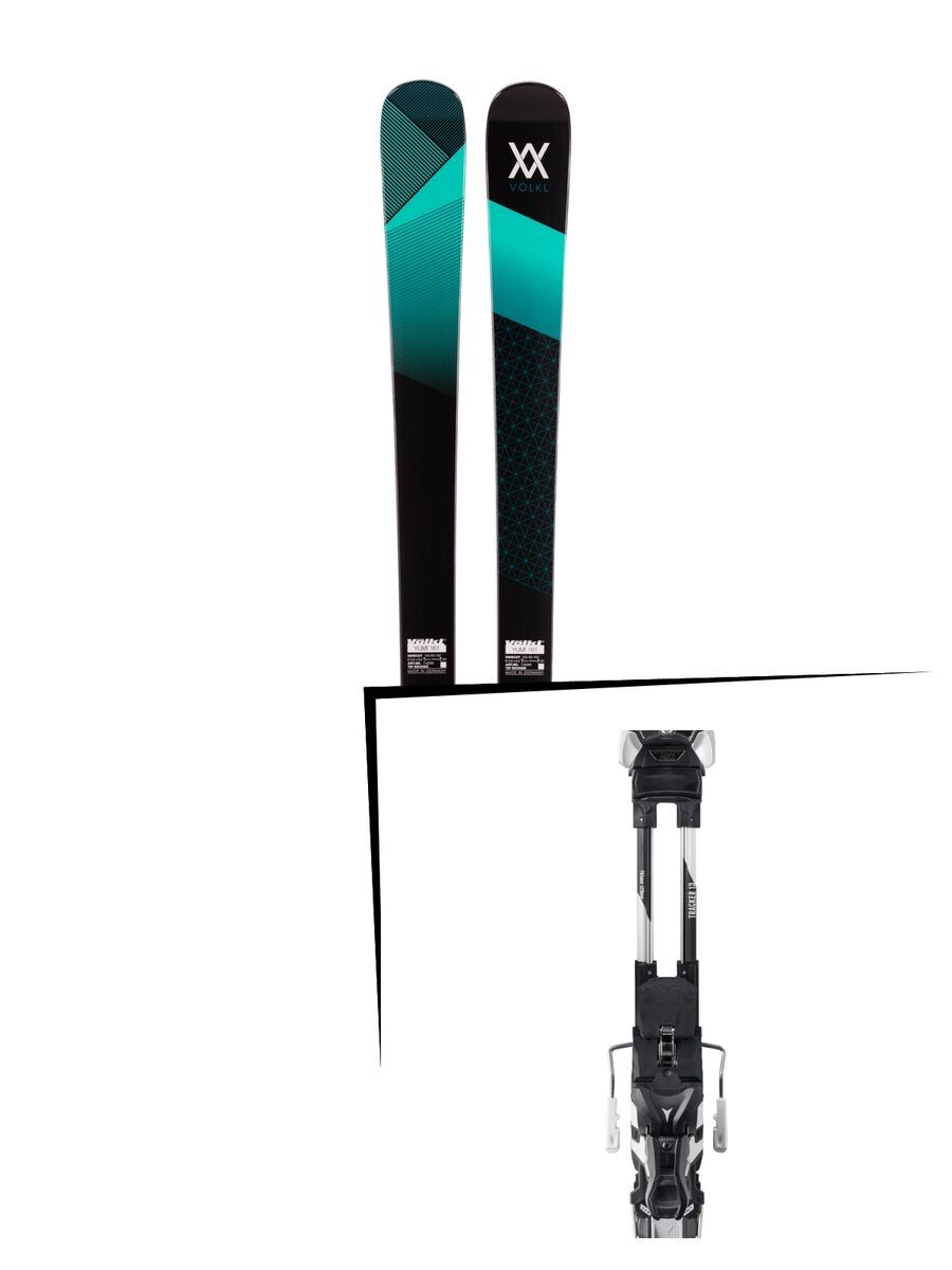 Set: Völkl Yumi 2017 + Atomic Tracker 13 MNC 90 mm, black/silver - Skiset - Bild 1