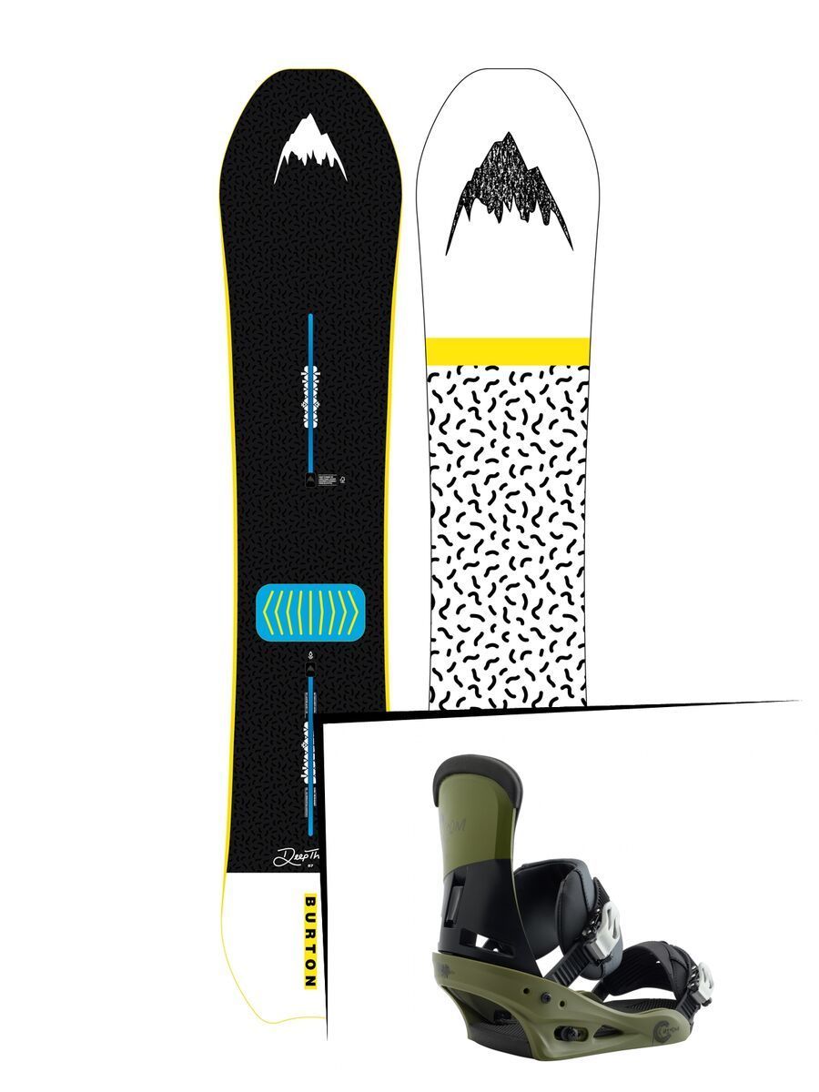 Set: Burton Deep Thinker 2019 +  Custom (2218423S) - Bild 1
