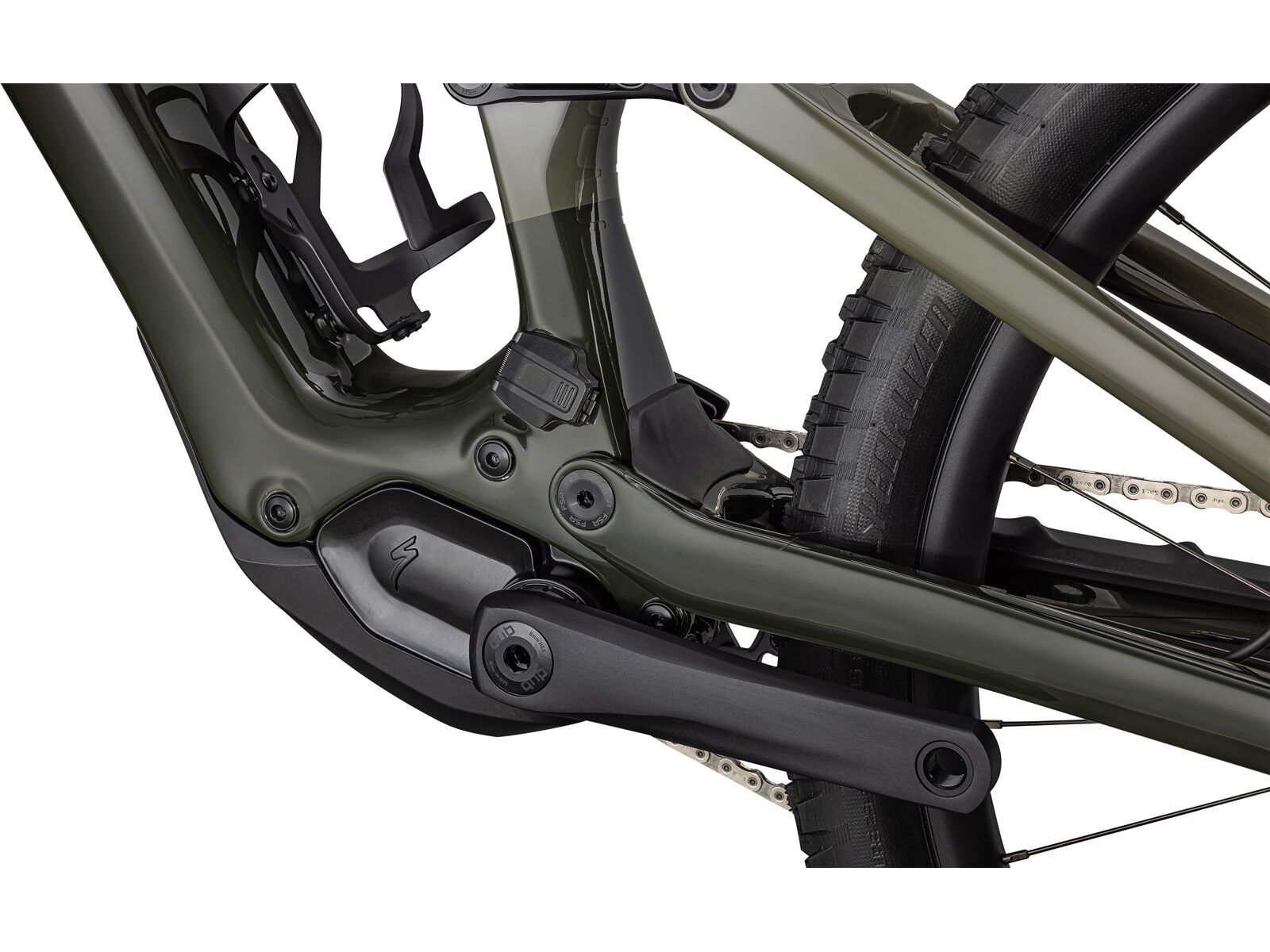 Specialized Turbo Levo SL Expert Carbon, dark moss/oak green/harvest gold - Bild 7