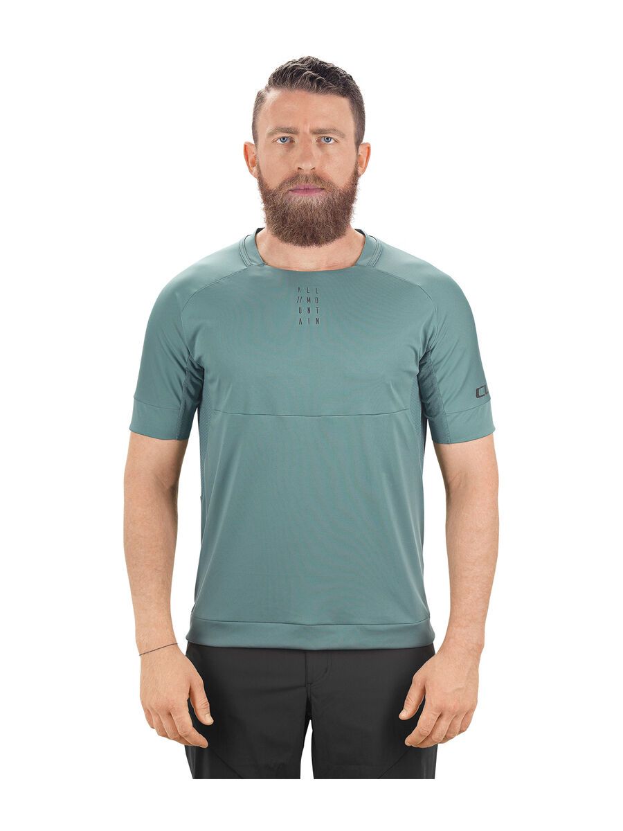 Cube AM Rundhalstrikot kurzarm, dark mint - Bild 3